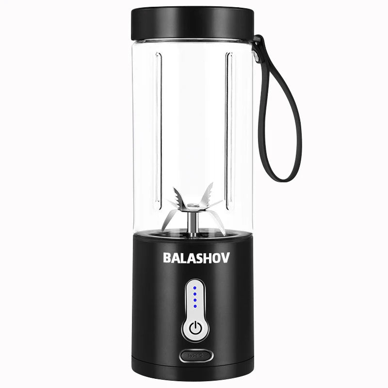 Balashov Portable Electric Juicer Blender USB Rechargeable