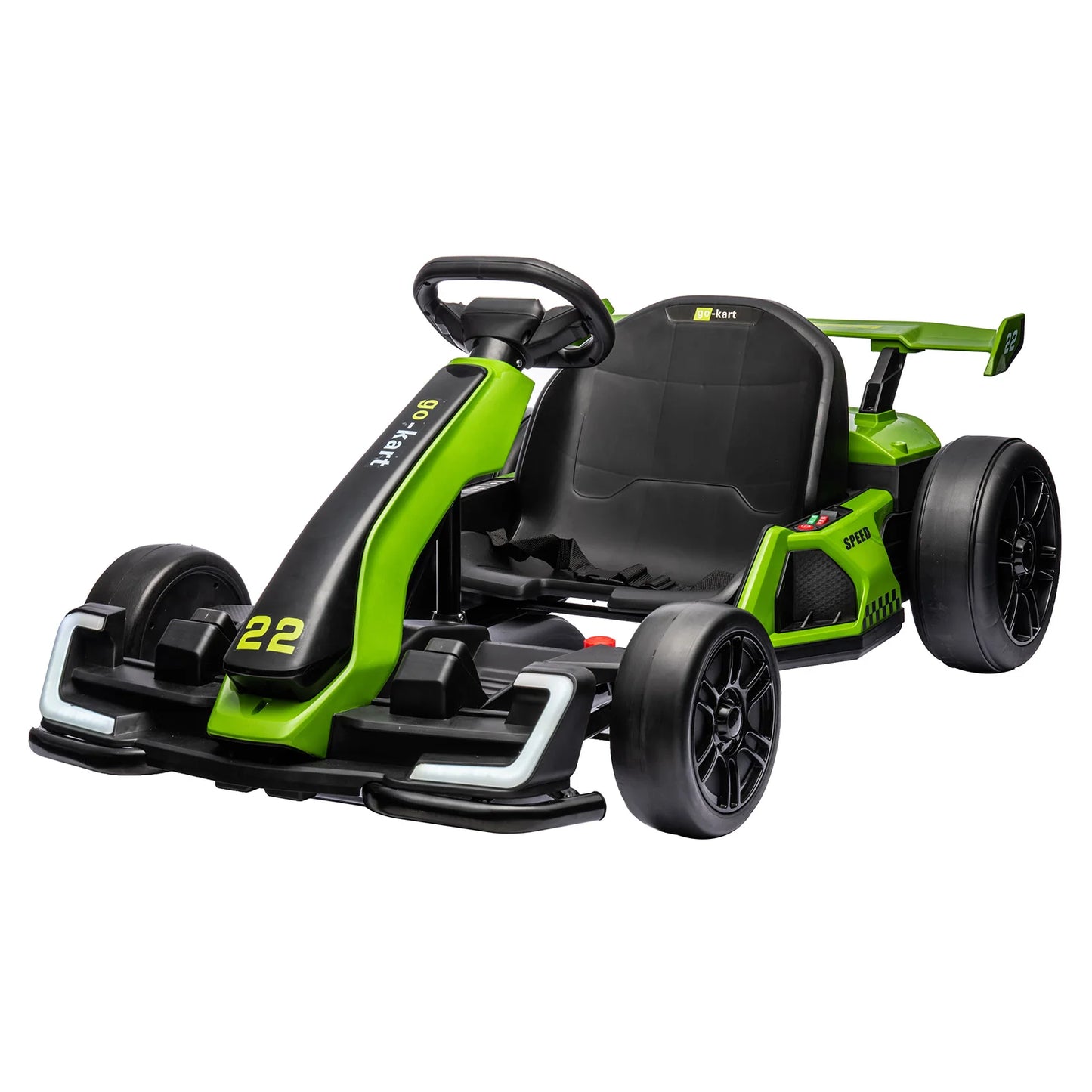 HiMISS 24V Kids Electric Go Kart 300W Motors Drift Modes