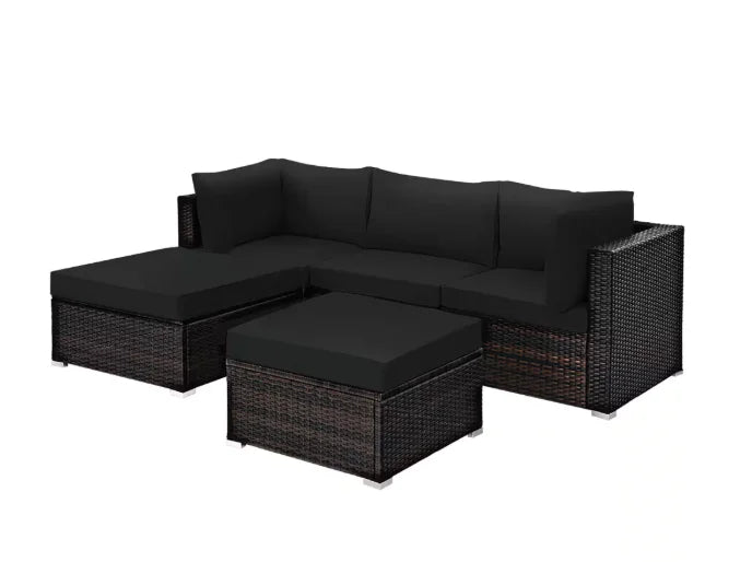 Patio Furniture Sectional Set Outdoor Sofa Garden Lounge