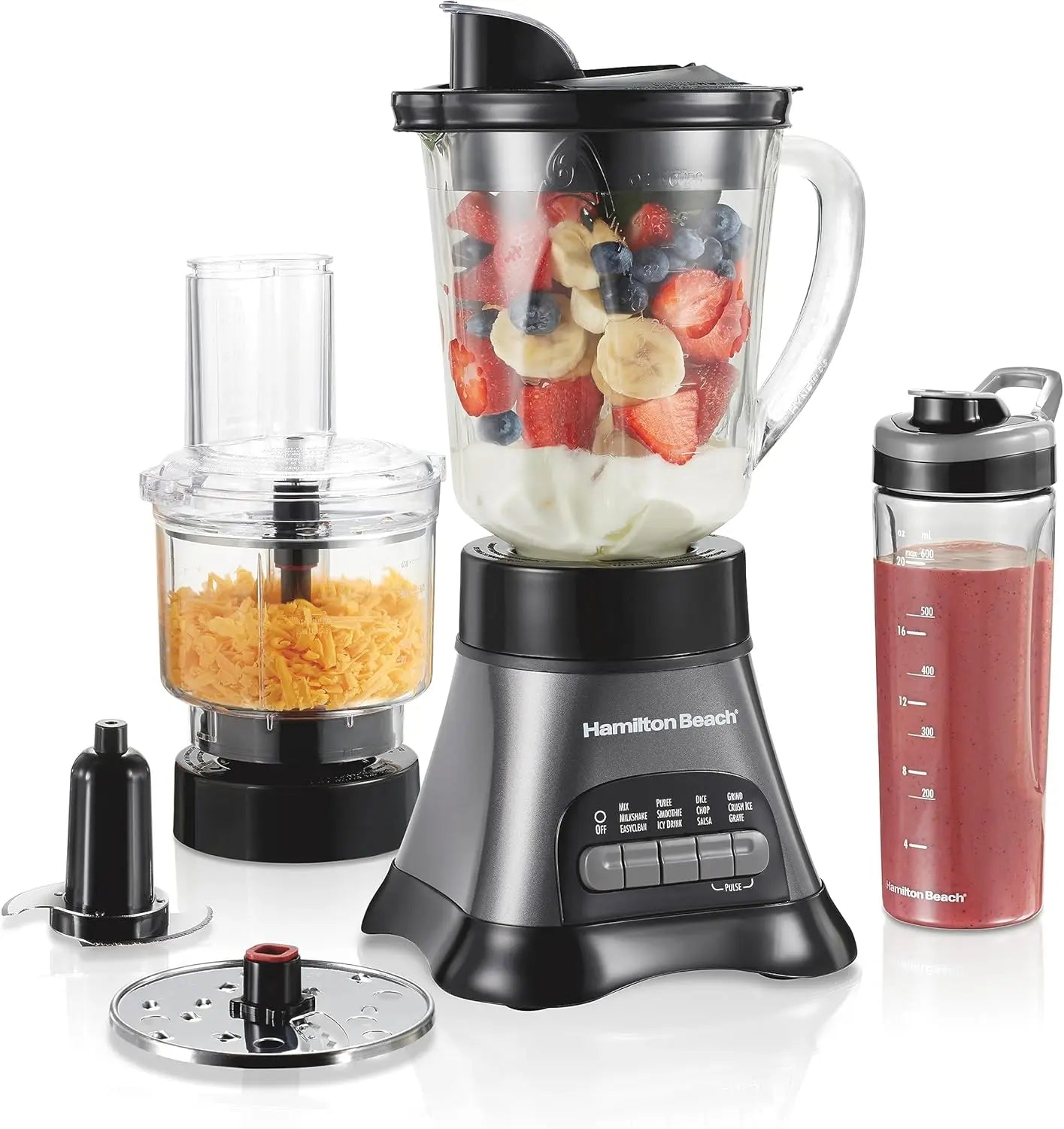 Iosn Blender And Food Processor Combo 700W