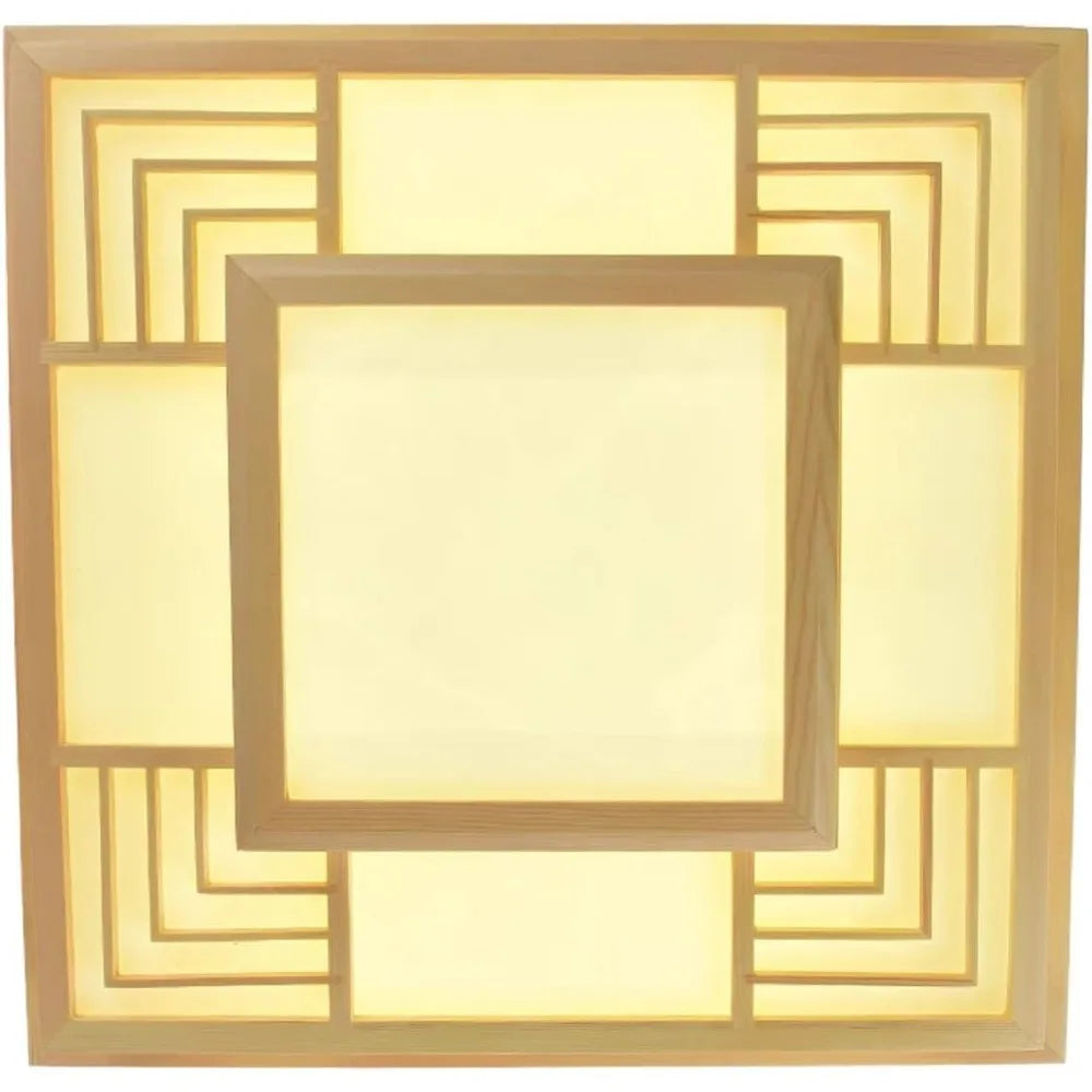 Japanese Style LED Ceiling Light Dimming Zen Close To Ceiling