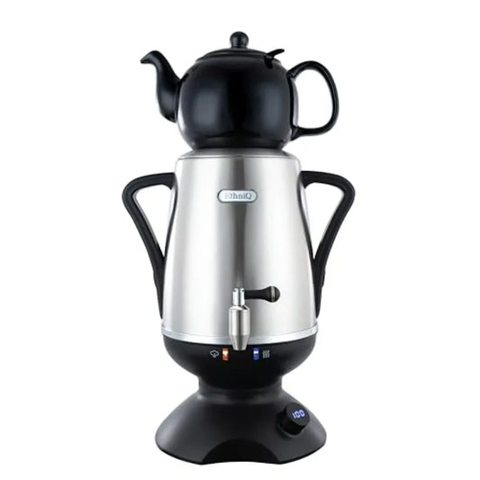 Iosn Electric Samovar Stainless Steel Tea Maker Adjustable Temp Controller