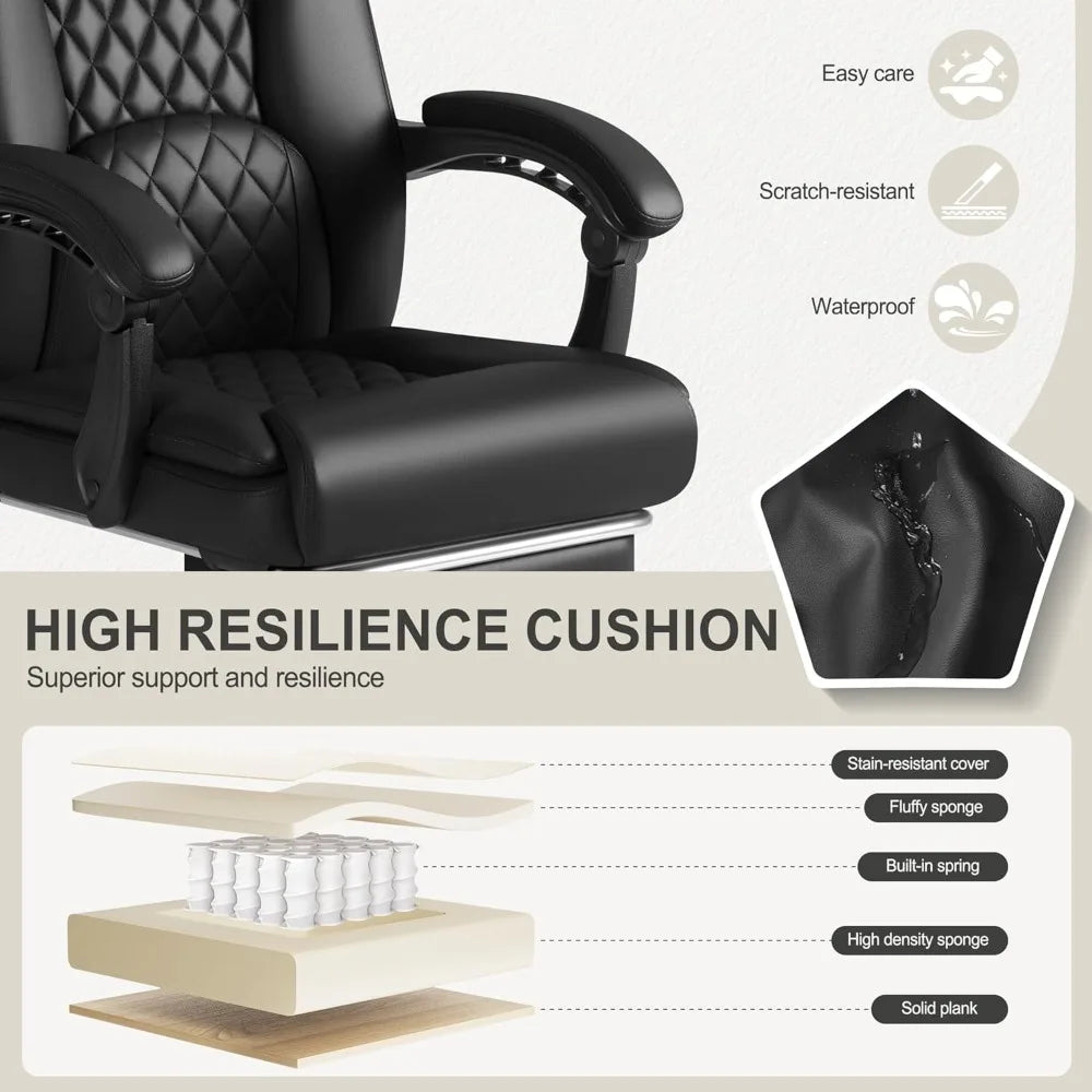 XIAOLANG Ergonomic High Back Office Chair With Lumbar Support