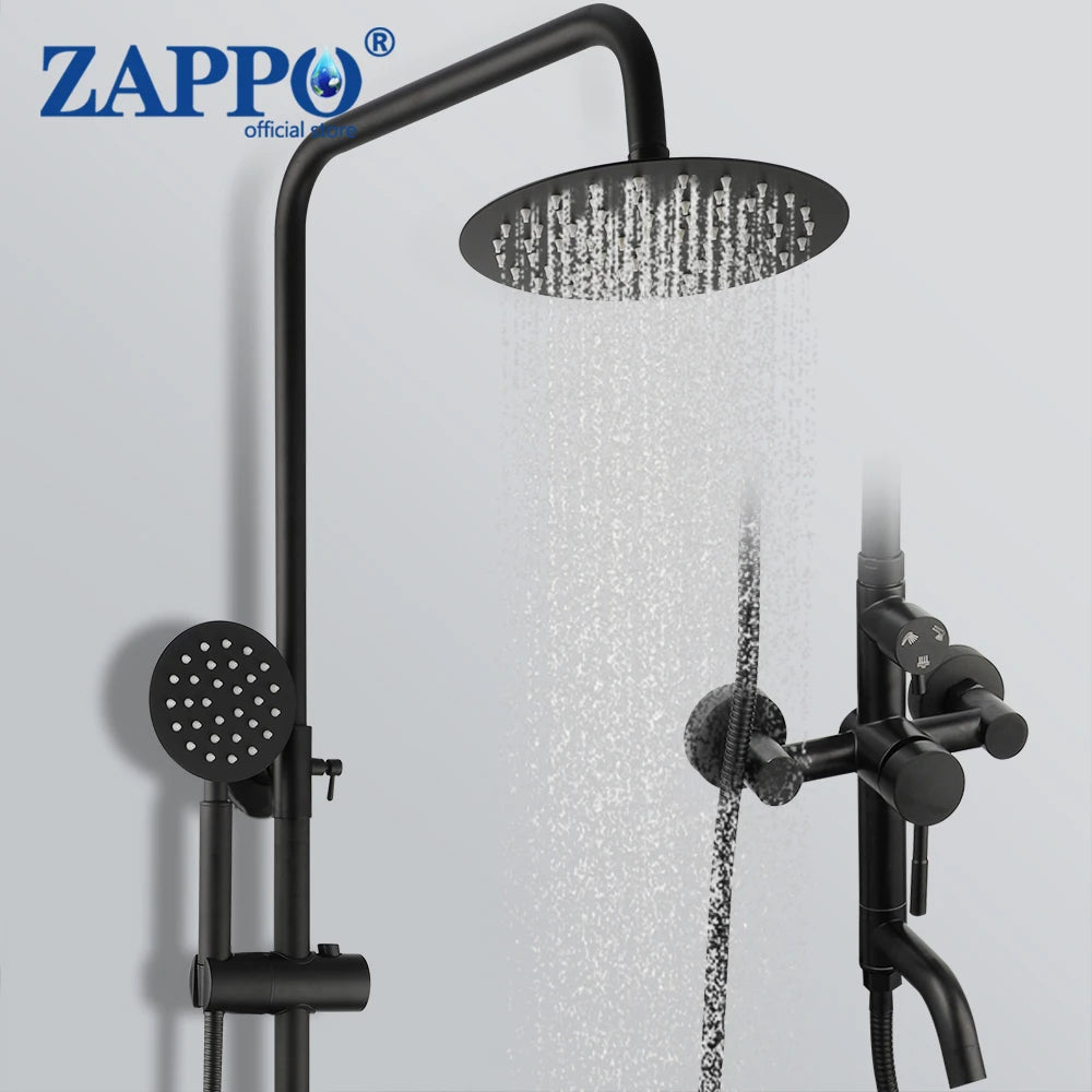 Torayvino Shower Faucet Set 3 Function 360 Swivel Spout