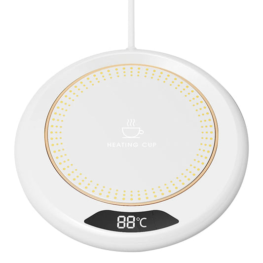 Coffee Mug Warmer 3 Temperature Setting Electric Cup Heater USB Constant Cup Warmer Tea Water Milk Heating Coasters Pad for Home