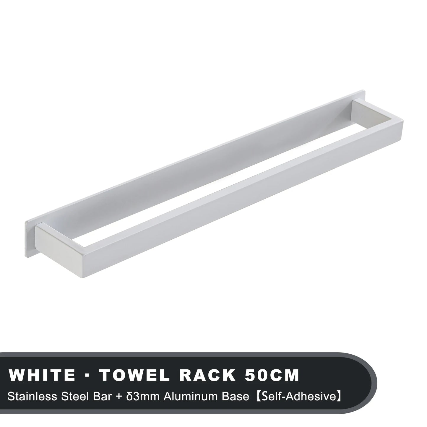 Gaomida Self Adhesive Stainless Steel Towel Rack