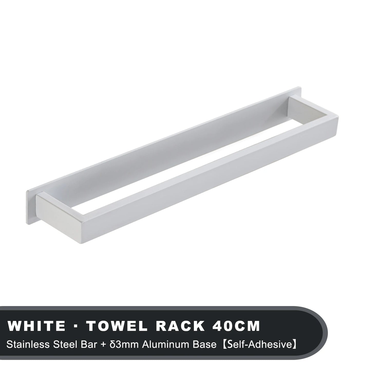 Gaomida Self Adhesive Stainless Steel Towel Rack