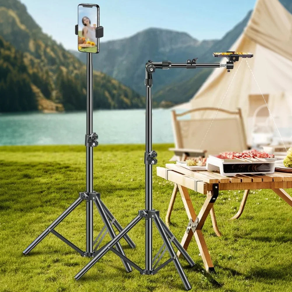 Phone Tripod Adjustable Stand for Filming and Live Streaming