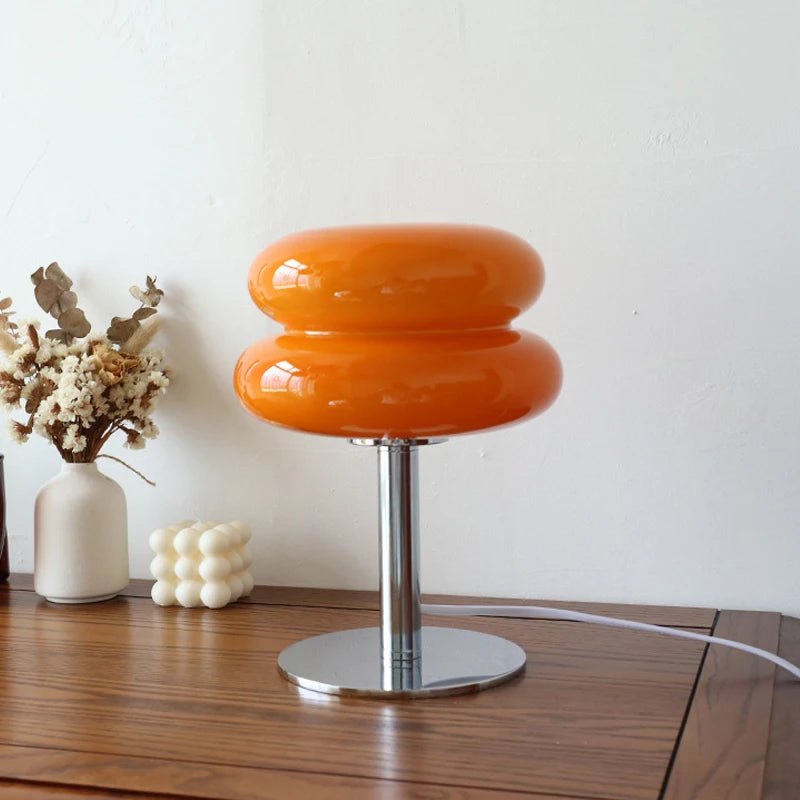 Yueyi Macaron Table Lamp Trichromatic LED Night Light Bedroom