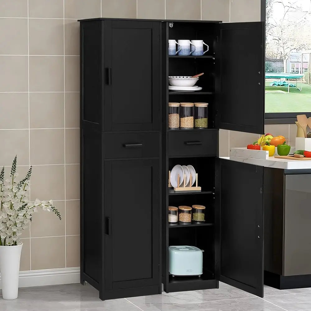 Storage Cabinet With Doors And Drawer For Home Office