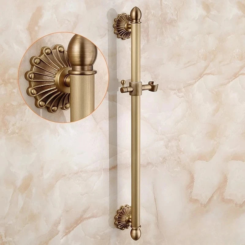 ZGRK Wall Mounted Bathtub Shower Dual Control Faucet Set