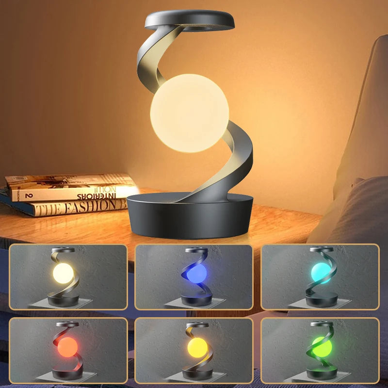 Rechargeable LED Night Lamp With Motion Sensor Bedside Desk Lamp