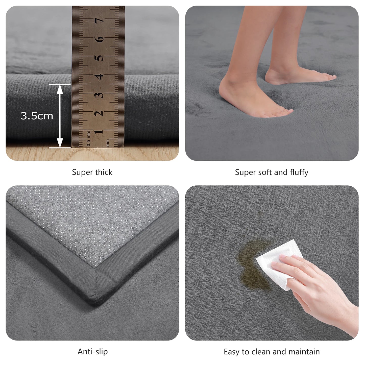 Huloo Sleep Tatami Baby Play Mat Non-Slip Crawling Rug