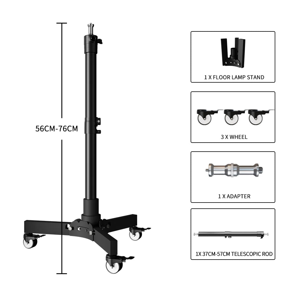SH Foldable Lighting Tripod Stand For Studio Softbox