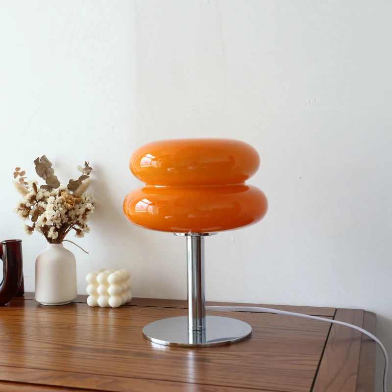 Yueyi Macaron Table Lamp Trichromatic LED Night Light Bedroom