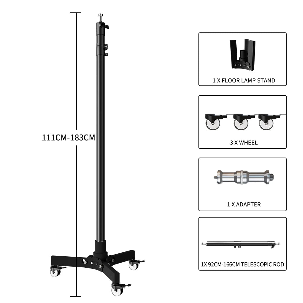 SH Foldable Lighting Tripod Stand For Studio Softbox